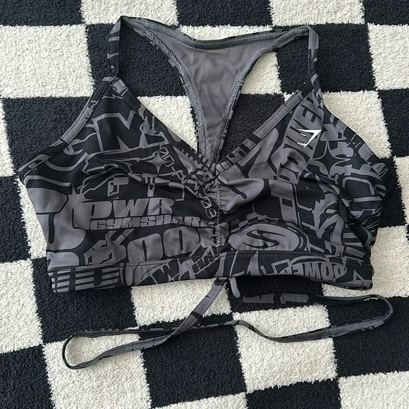 Gymshark Strappy Sports Bra - Picture 1 of 4